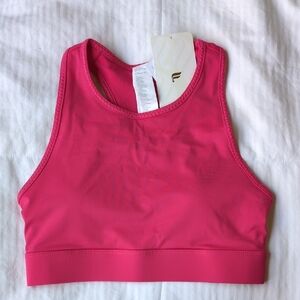 NWT Fabletics Bold Pink High-Impact Sports Bra